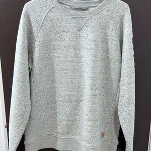 Womens carhartt crew neck sweatshirt.